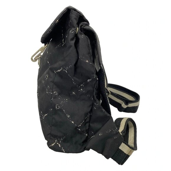 CHANEL Old Travel Line Black White Nylon Backpack bran-437-090325 main image 10